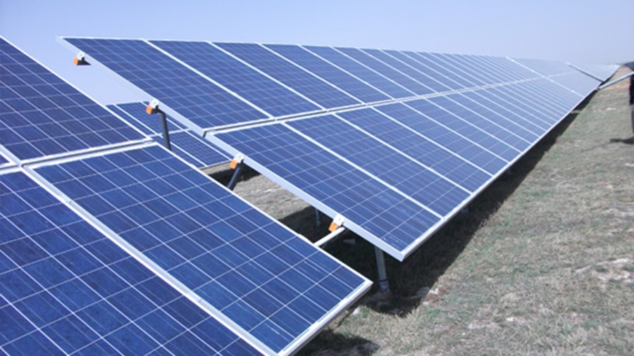 陜西靖邊縣龍洲30MW地面光伏電站項目