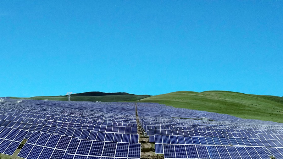 甘孜爐霍  20MW 地面光伏電站扶貧項