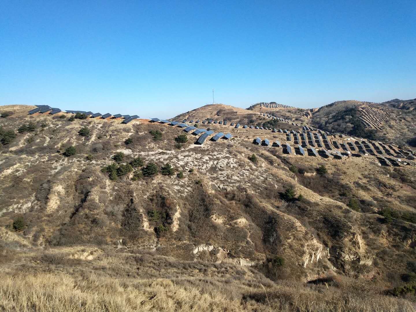 山西壽陽 100MWp  光伏電站項目