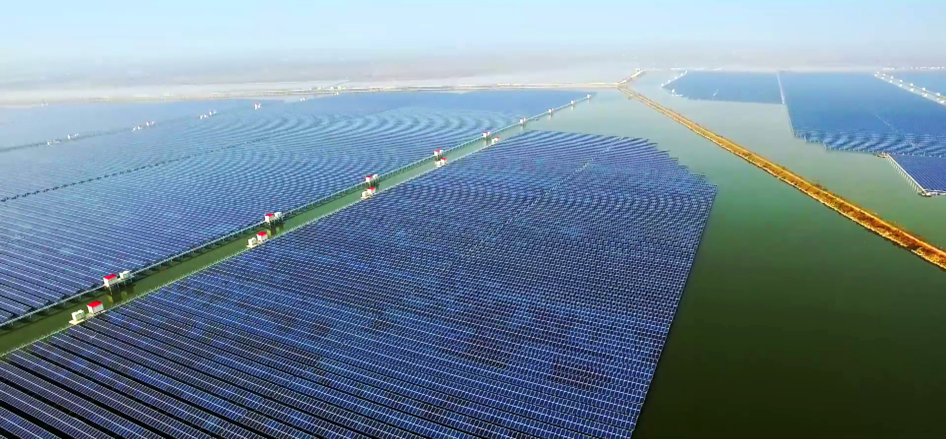浙江慈溪 200MW水面樁體 光伏電站