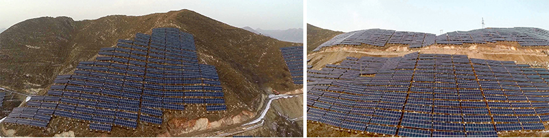 Hebei Qianxi 40MW Mountain Photovoltaic Power Station Project(圖2)