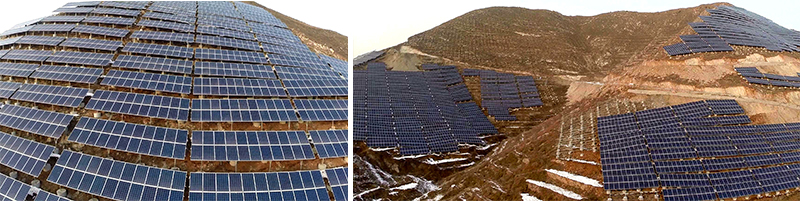 Hebei Qianxi 40MW Mountain Photovoltaic Power Station Project(圖3)