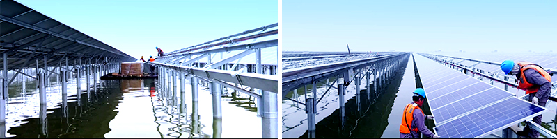 Zhejiang Longshan 400MW Water Surface Pile Photovoltaic Power Station Project(圖3)