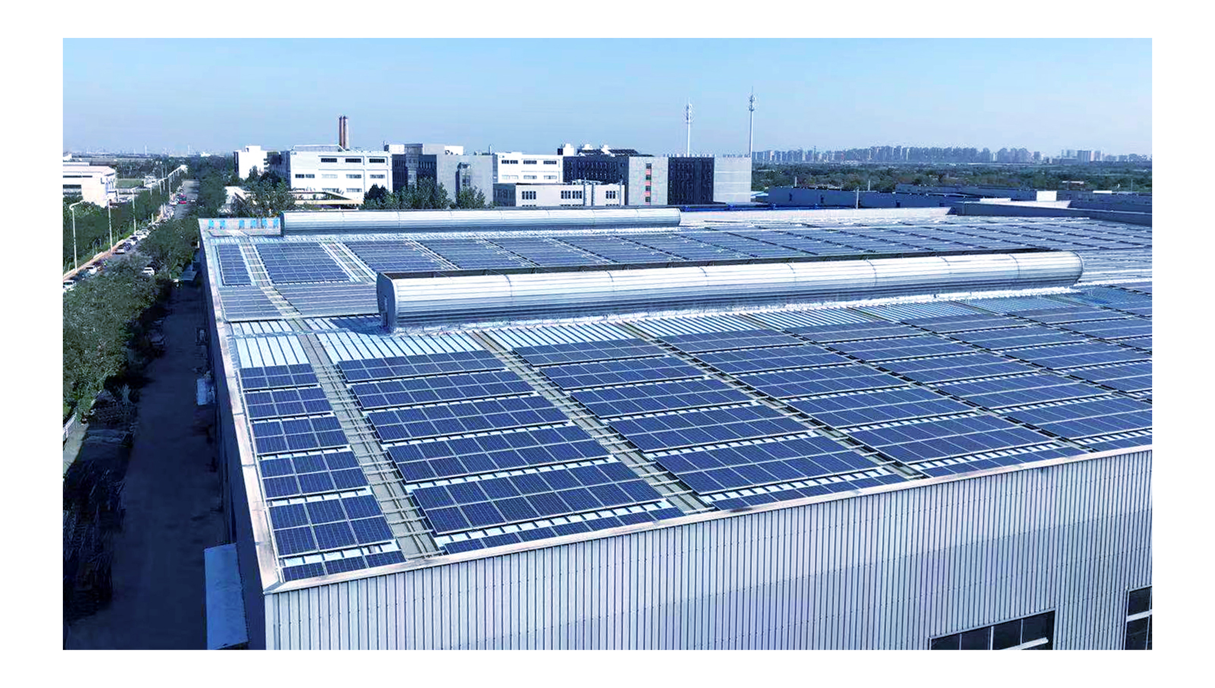 思特玻璃廠屋頂2.982MW光伏發(fā)電項目(圖1)